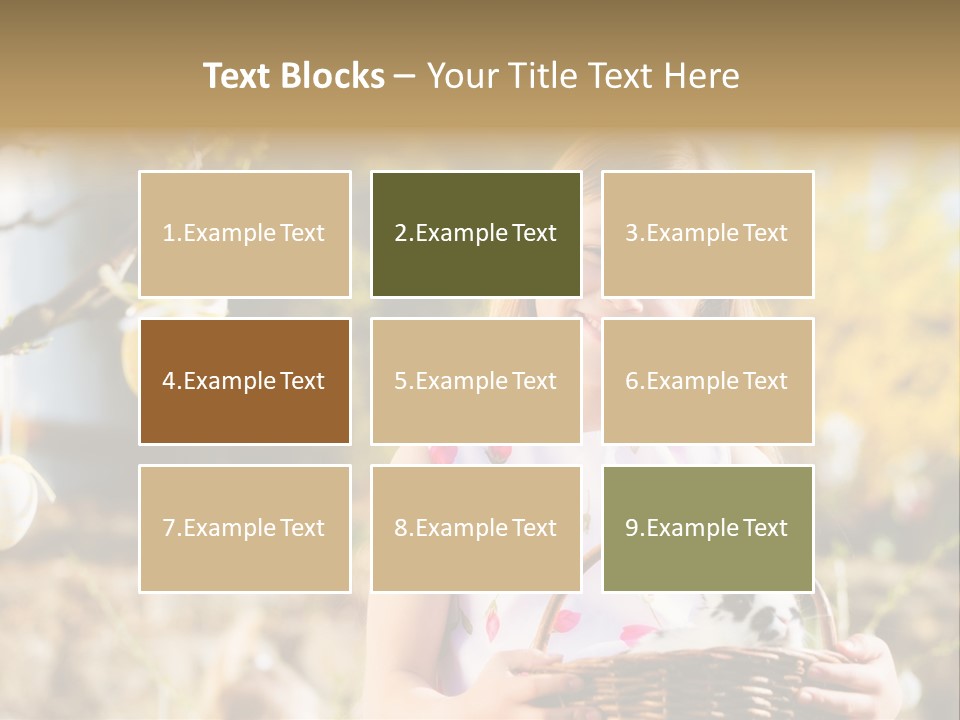 Meadow Blue Grass PowerPoint Template