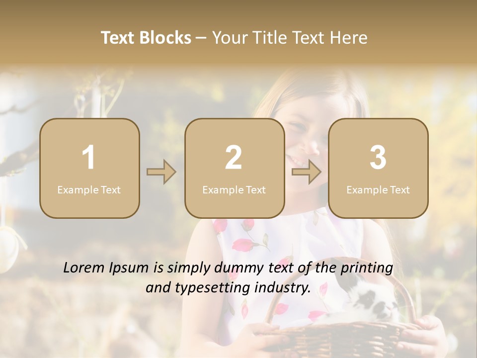 Meadow Blue Grass PowerPoint Template