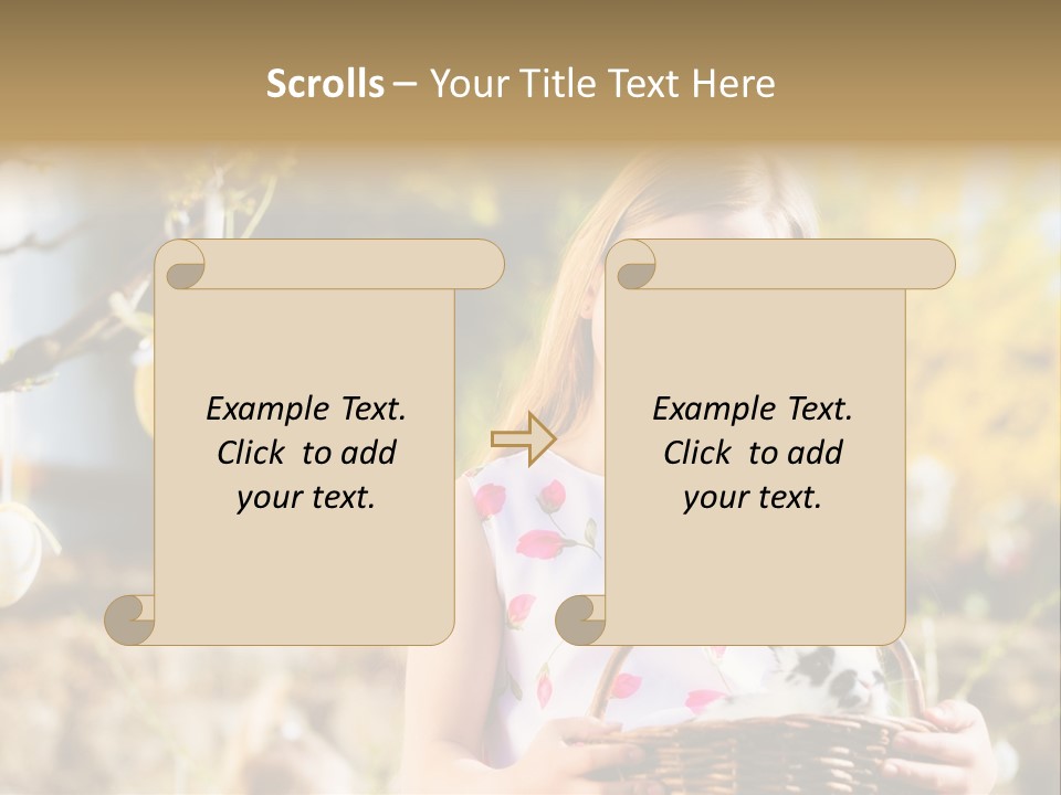 Meadow Blue Grass PowerPoint Template