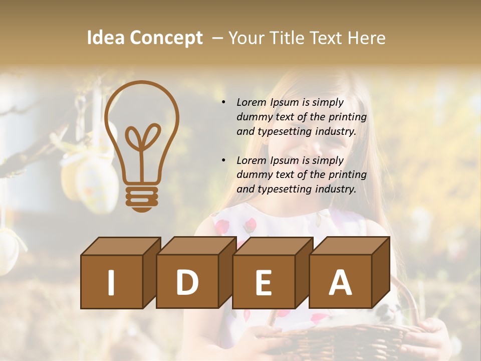 Meadow Blue Grass PowerPoint Template