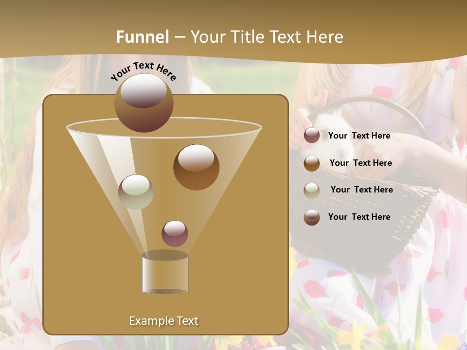 Found Easter Bunny Bunnies PowerPoint Template