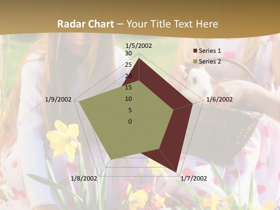 Found Easter Bunny Bunnies PowerPoint Template