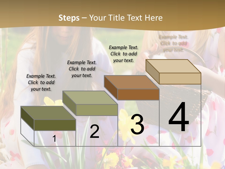 Found Easter Bunny Bunnies PowerPoint Template