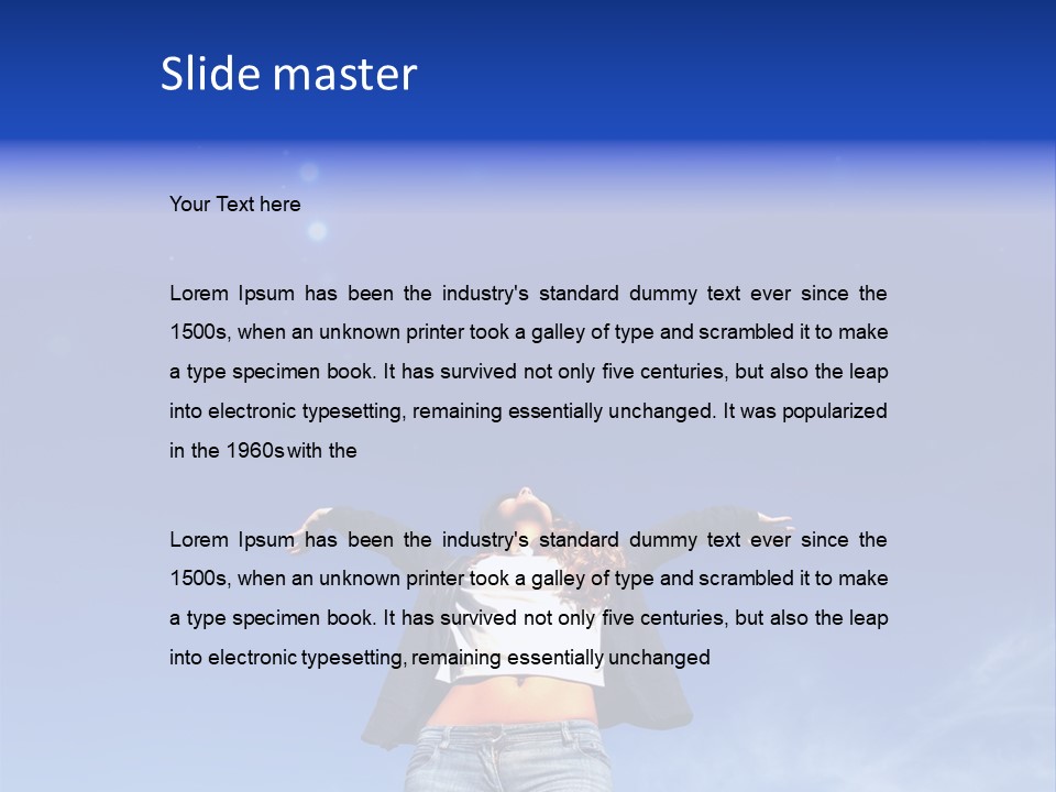 Fun Lachen Enjoy PowerPoint Template