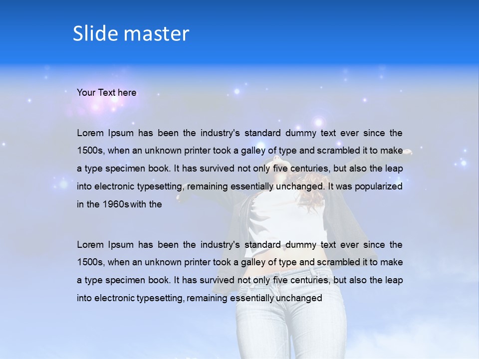 Life Outside Nice PowerPoint Template