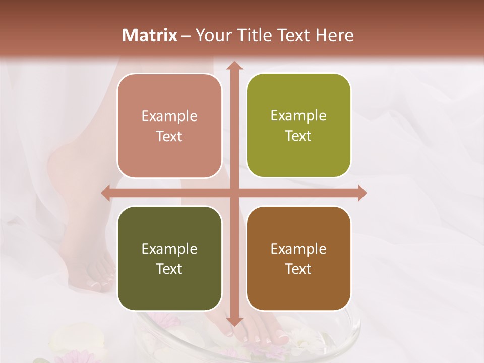 Leg Beauty Bowl PowerPoint Template