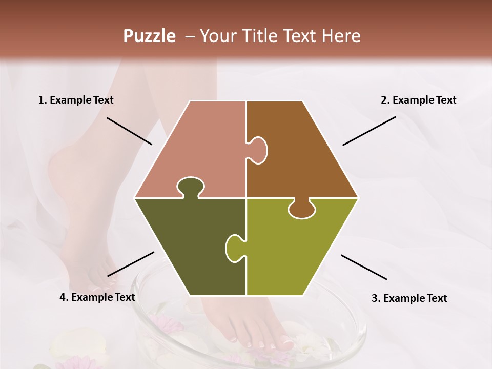 Leg Beauty Bowl PowerPoint Template