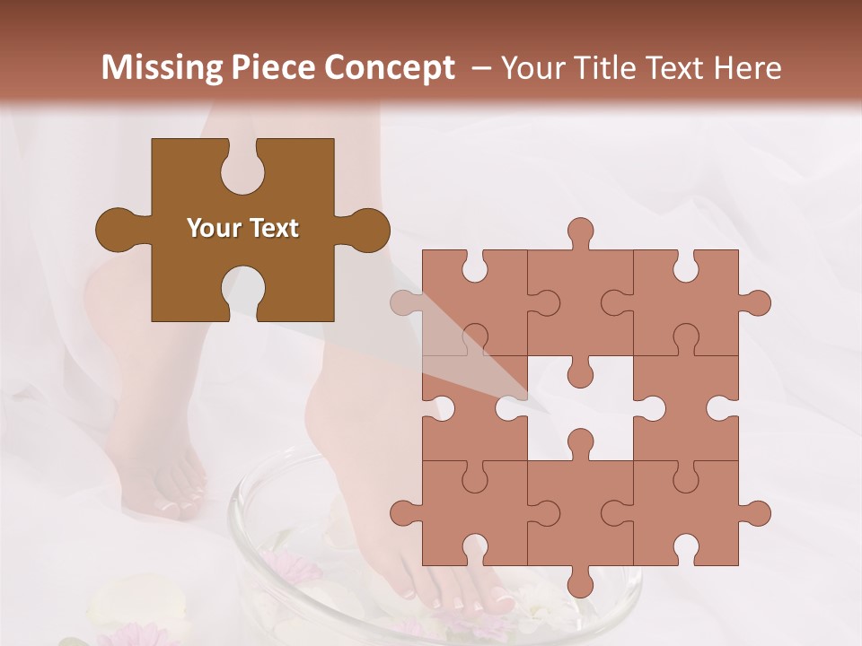 Leg Beauty Bowl PowerPoint Template