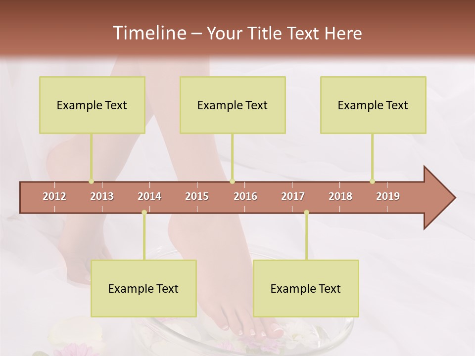 Leg Beauty Bowl PowerPoint Template