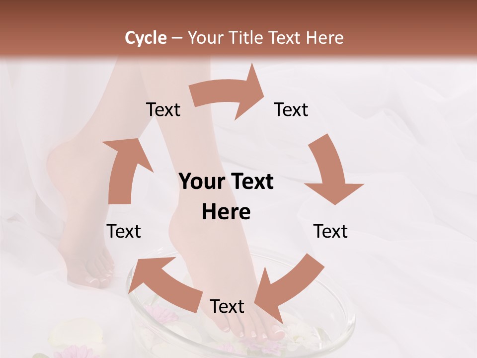 Leg Beauty Bowl PowerPoint Template