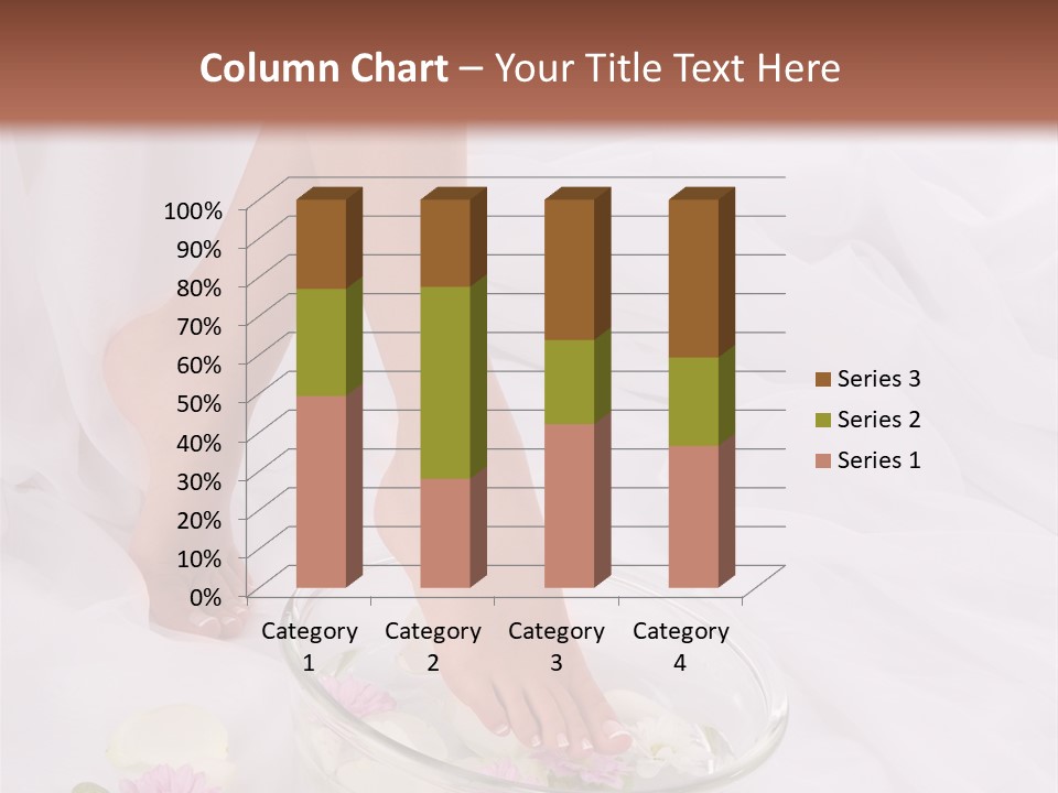 Leg Beauty Bowl PowerPoint Template