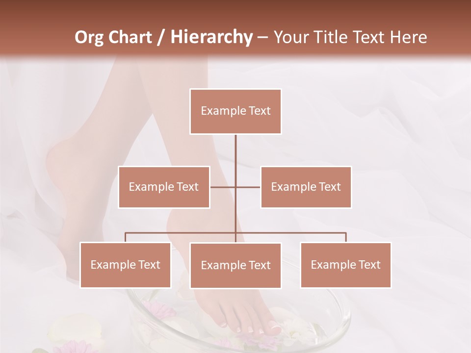 Leg Beauty Bowl PowerPoint Template