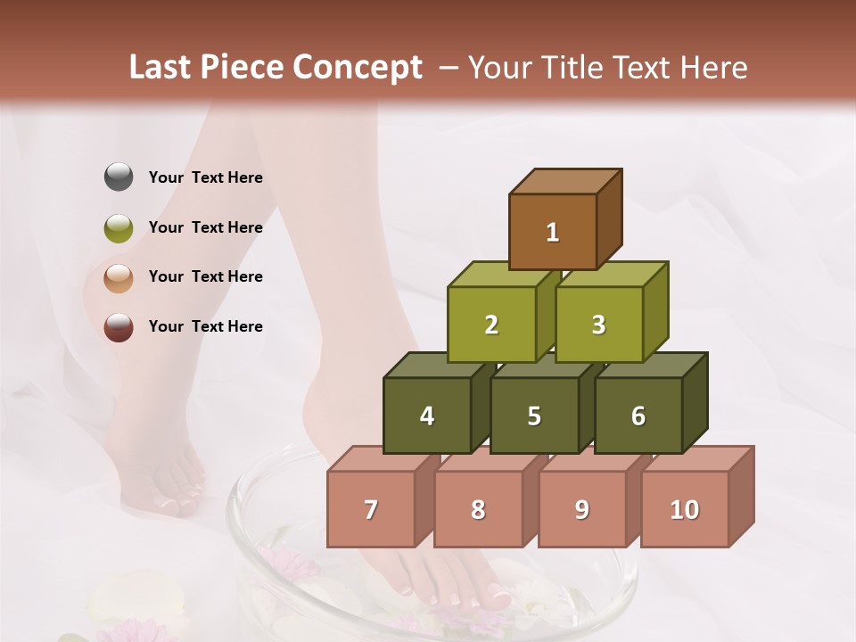 Leg Beauty Bowl PowerPoint Template