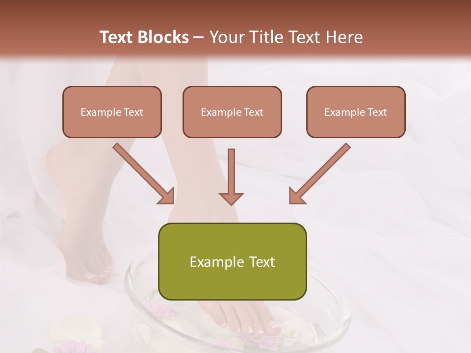 Leg Beauty Bowl PowerPoint Template