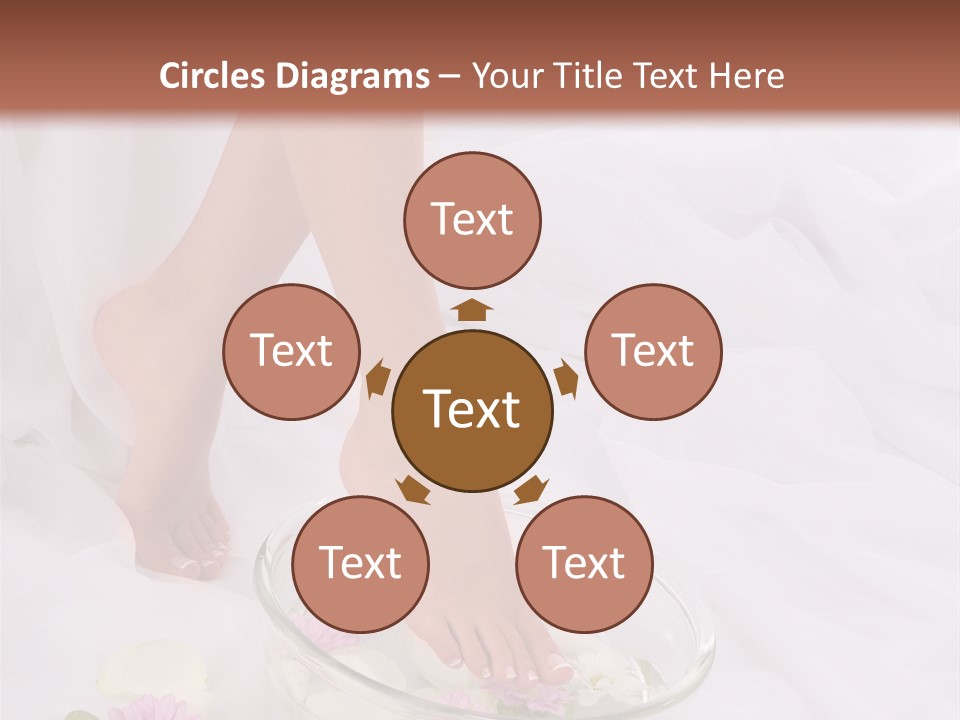 Leg Beauty Bowl PowerPoint Template