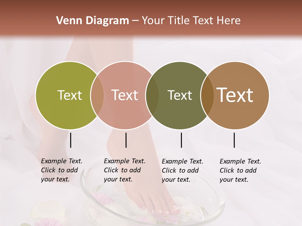 Leg Beauty Bowl PowerPoint Template