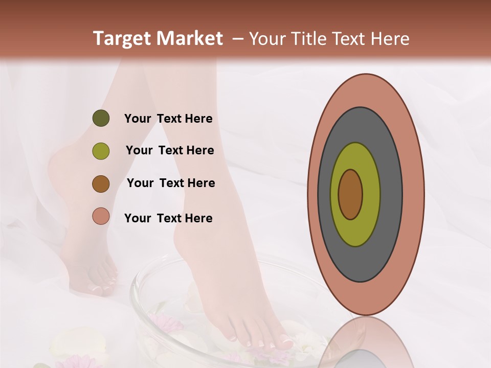Leg Beauty Bowl PowerPoint Template