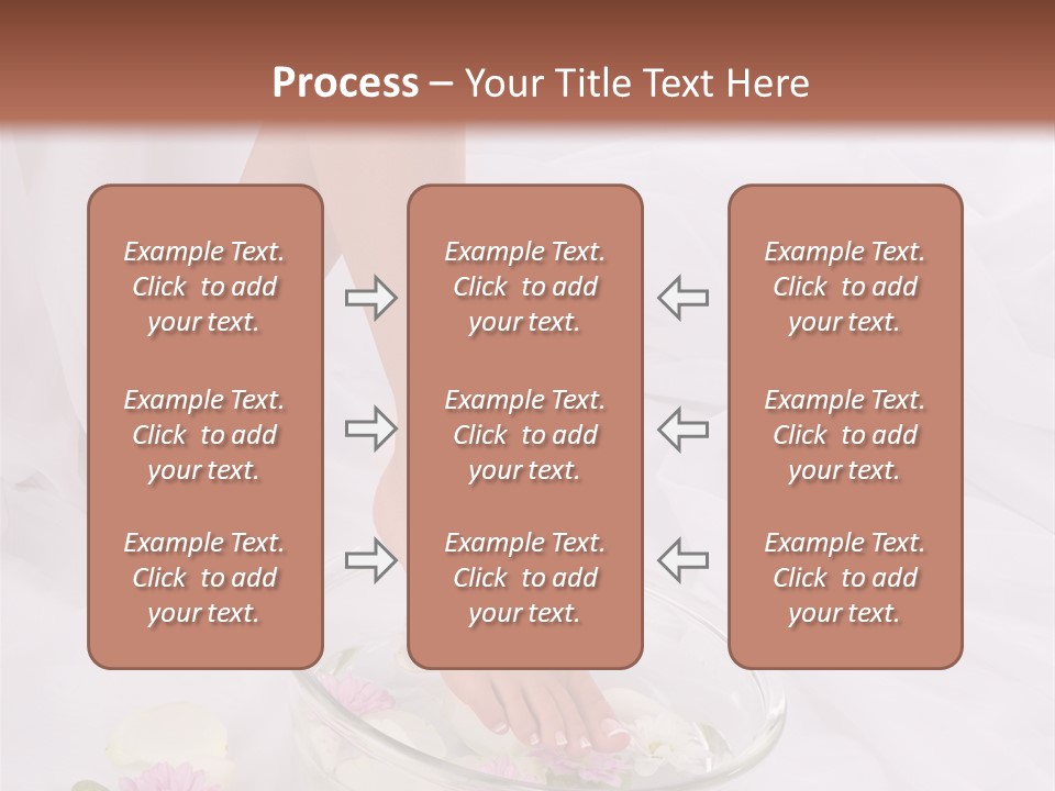 Leg Beauty Bowl PowerPoint Template