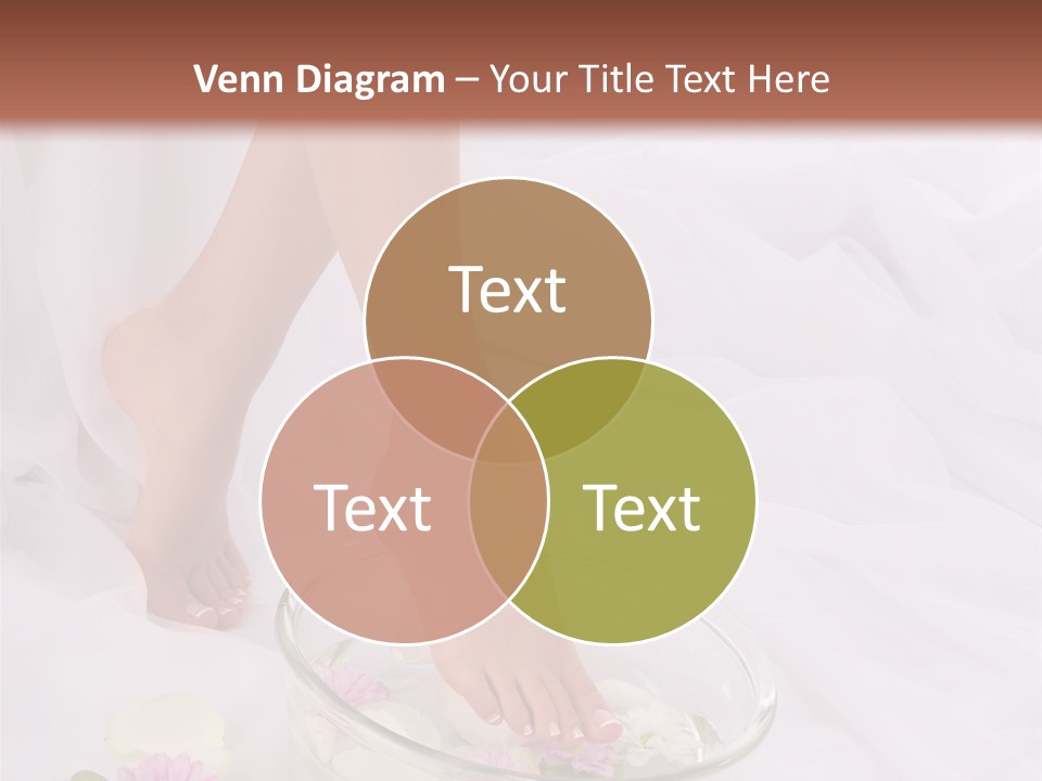 Leg Beauty Bowl PowerPoint Template