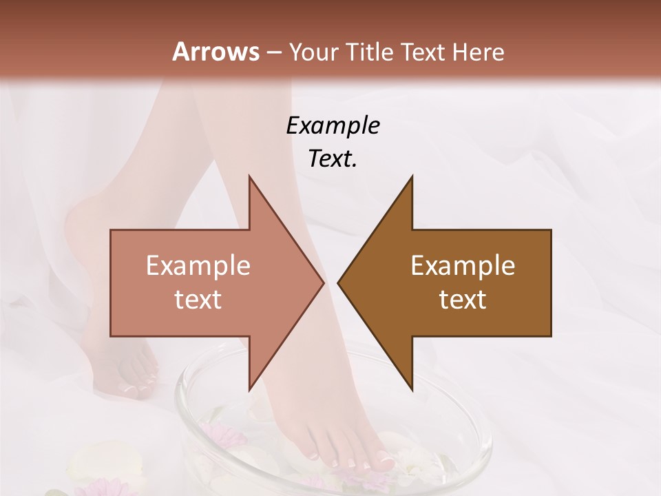 Leg Beauty Bowl PowerPoint Template
