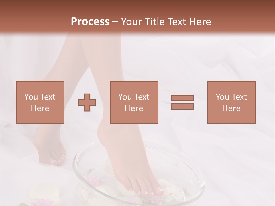 Leg Beauty Bowl PowerPoint Template