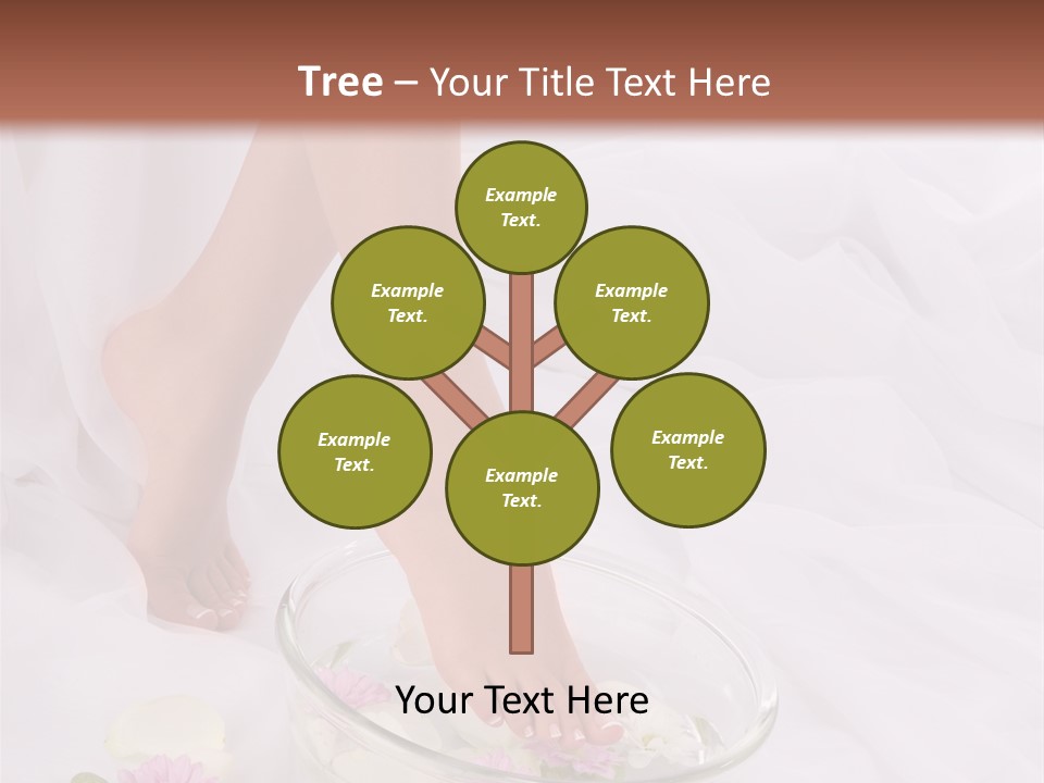 Leg Beauty Bowl PowerPoint Template