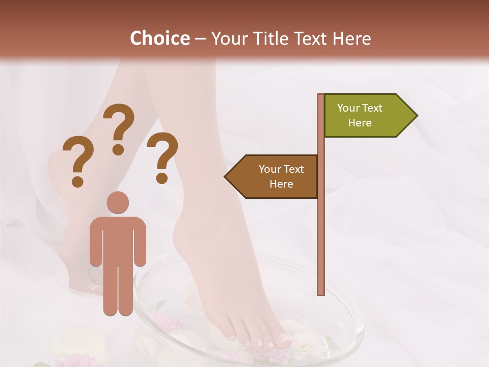 Leg Beauty Bowl PowerPoint Template