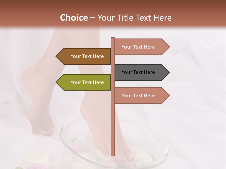 Leg Beauty Bowl PowerPoint Template