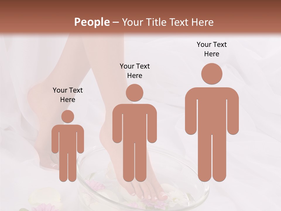 Leg Beauty Bowl PowerPoint Template