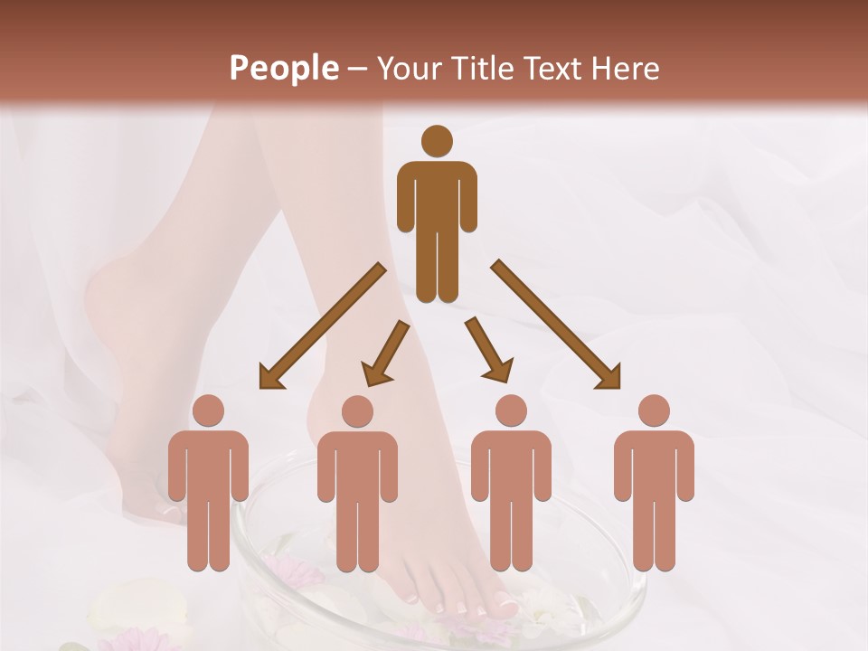Leg Beauty Bowl PowerPoint Template