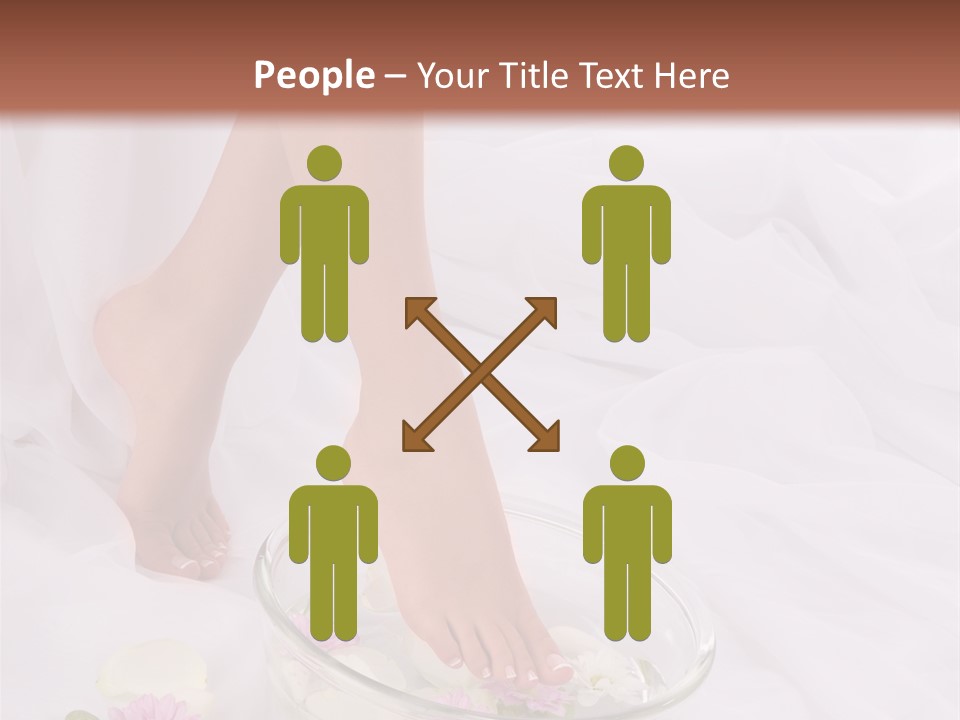 Leg Beauty Bowl PowerPoint Template