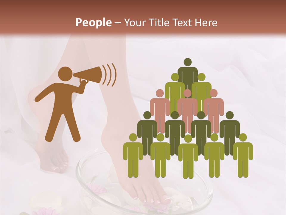 Leg Beauty Bowl PowerPoint Template