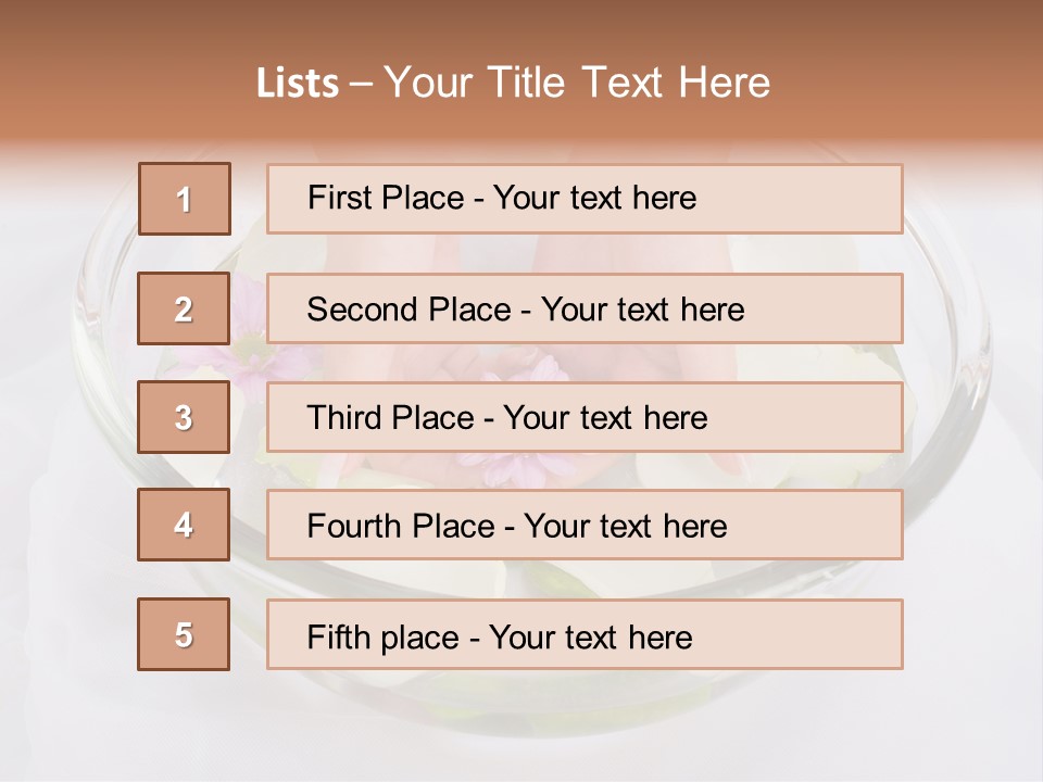 Recovery Healthy Beauty PowerPoint Template