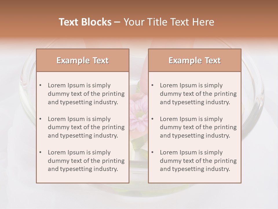 Recovery Healthy Beauty PowerPoint Template