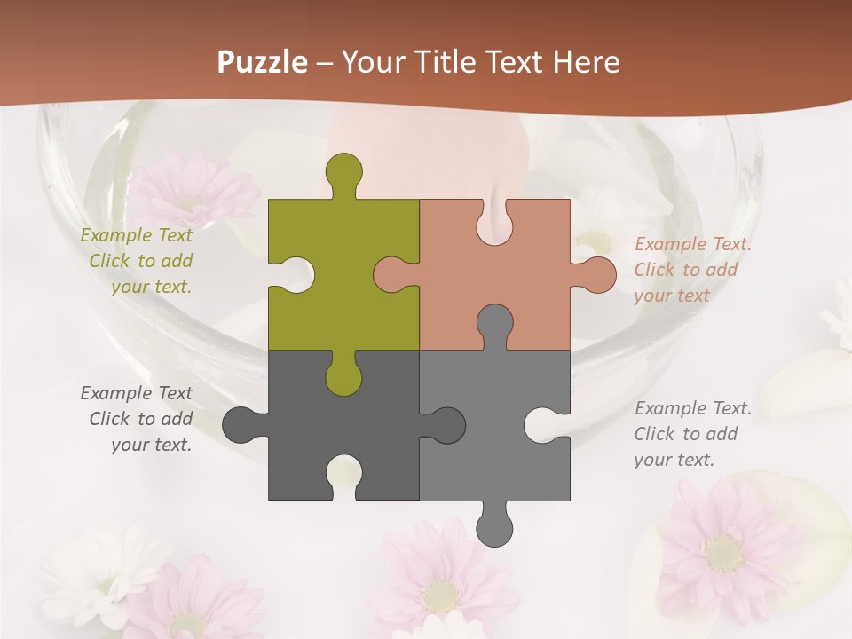 Vitality Healthy Purity PowerPoint Template