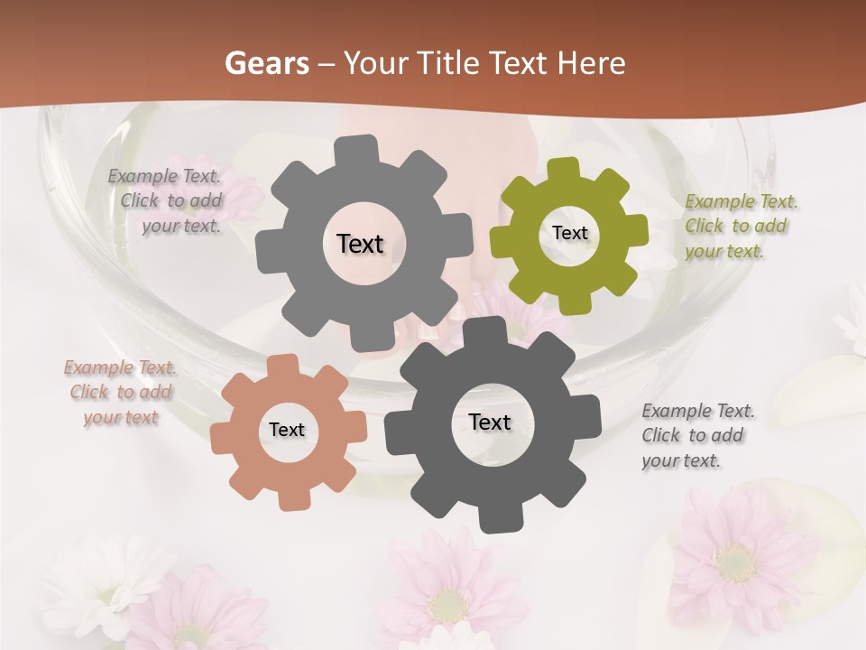 Vitality Healthy Purity PowerPoint Template