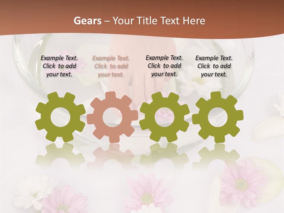 Vitality Healthy Purity PowerPoint Template