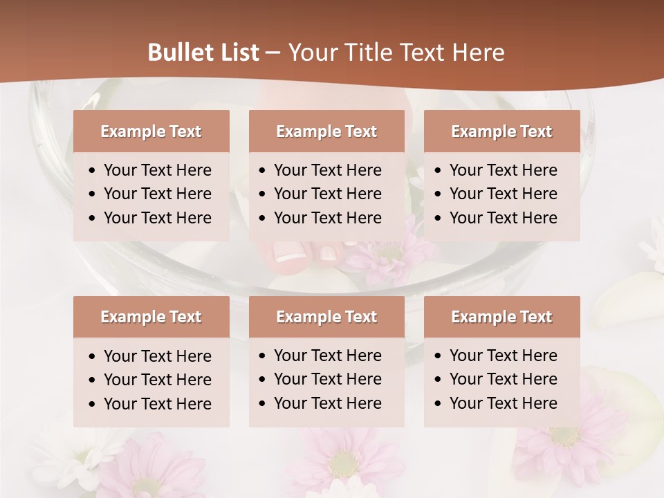 Vitality Healthy Purity PowerPoint Template