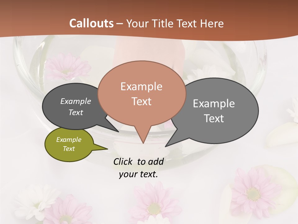 Vitality Healthy Purity PowerPoint Template
