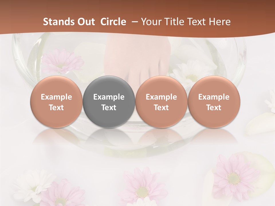 Vitality Healthy Purity PowerPoint Template