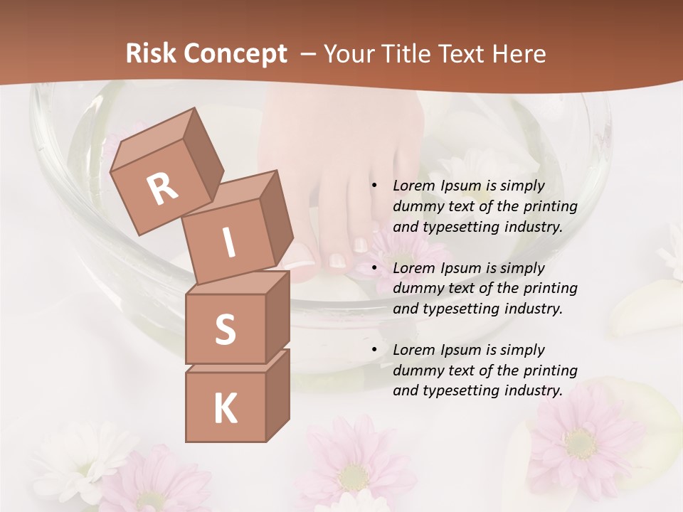 Vitality Healthy Purity PowerPoint Template