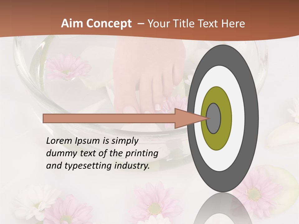 Vitality Healthy Purity PowerPoint Template