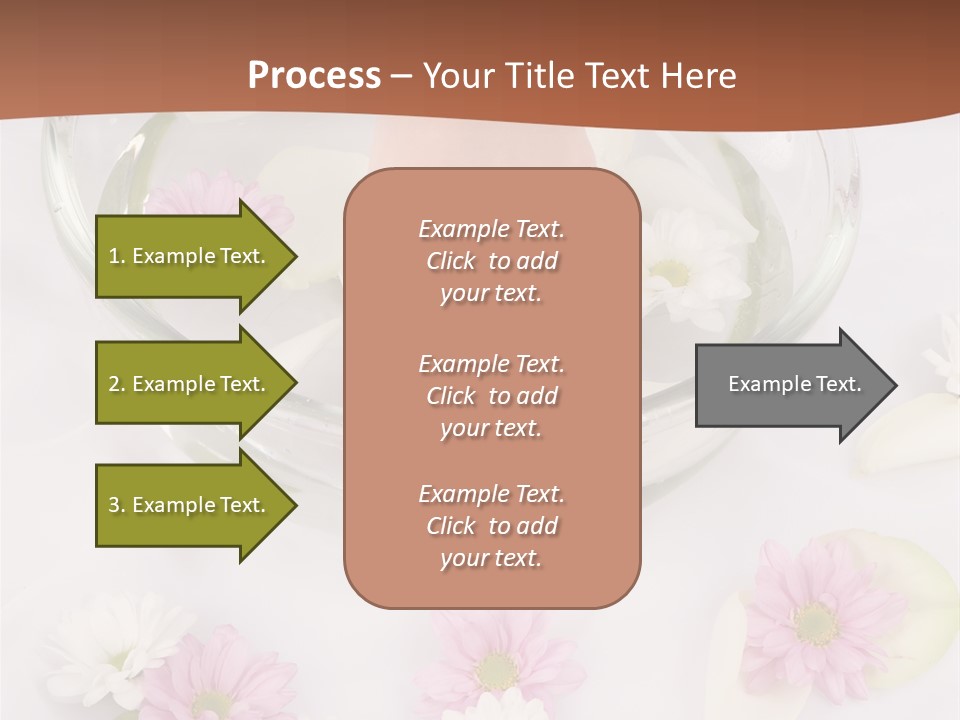 Vitality Healthy Purity PowerPoint Template