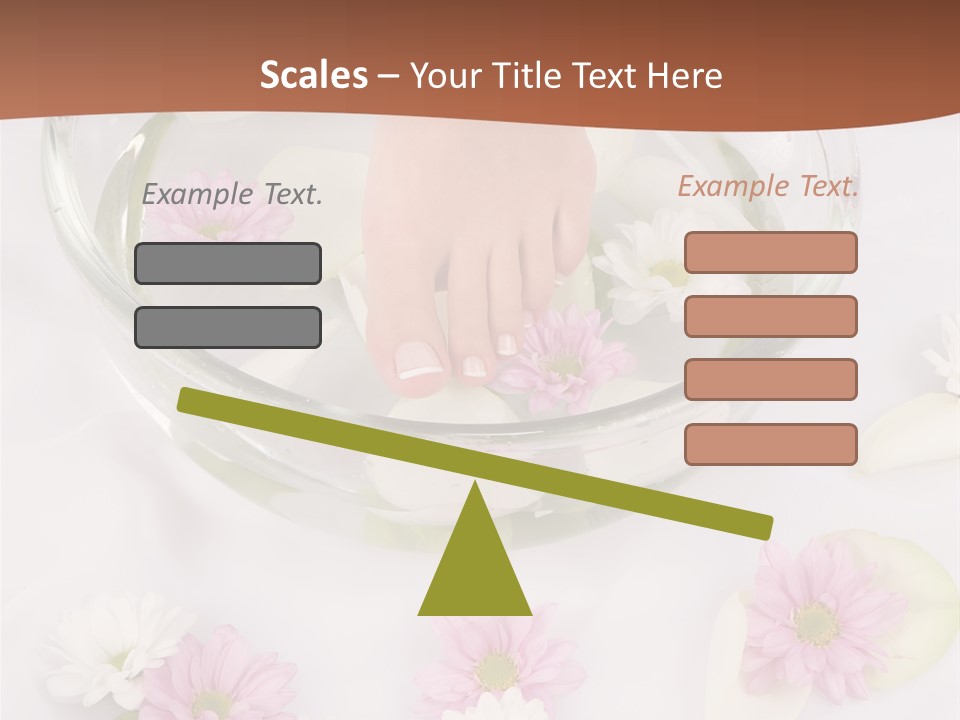 Vitality Healthy Purity PowerPoint Template
