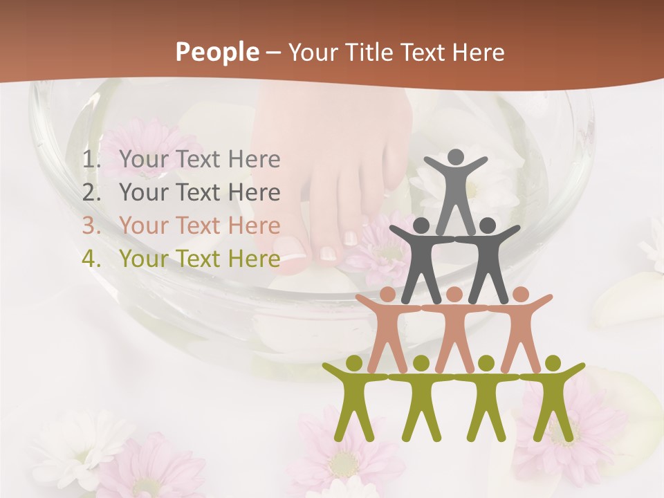 Vitality Healthy Purity PowerPoint Template