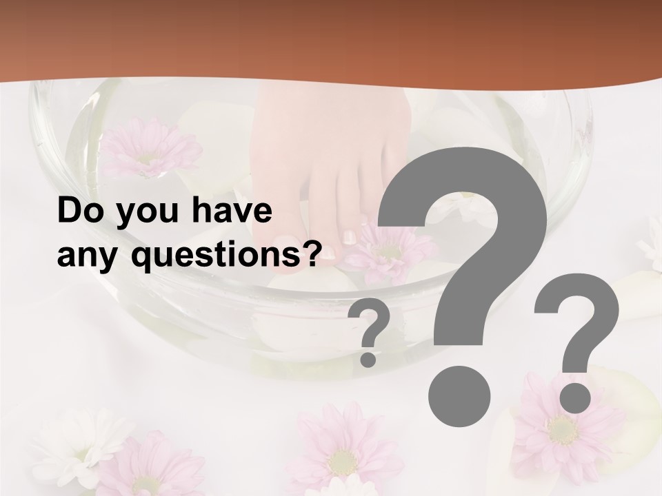 Vitality Healthy Purity PowerPoint Template