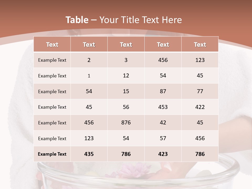 Vitality Organic Lifestyle PowerPoint Template