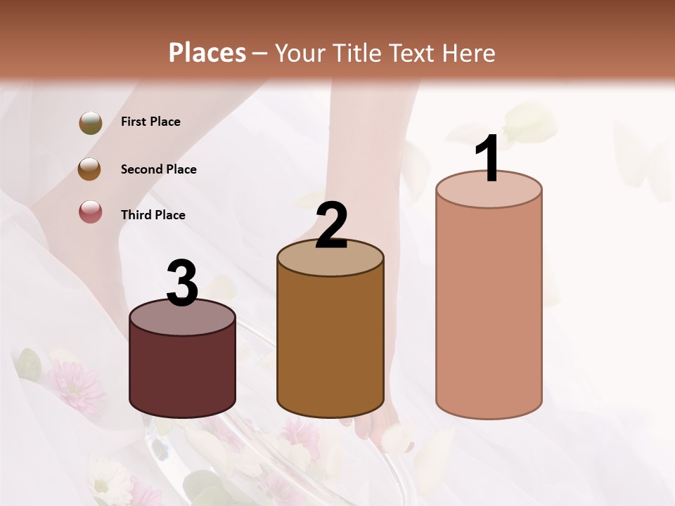 Relaxation Recovery Girl PowerPoint Template