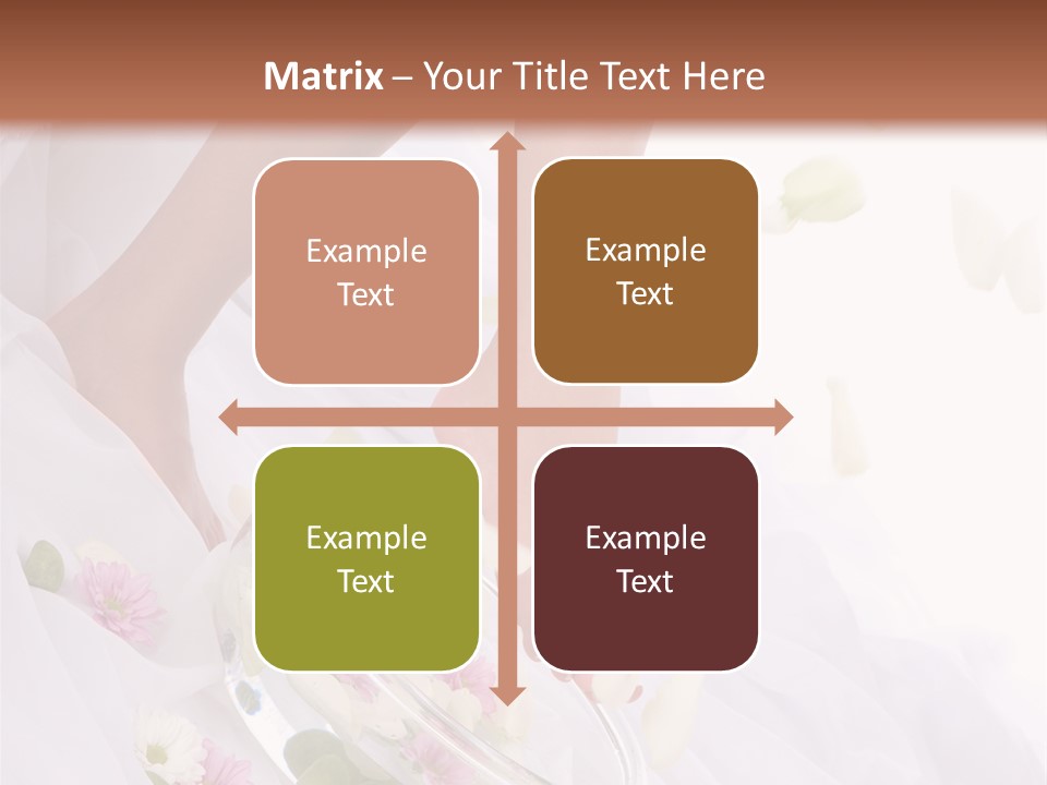 Relaxation Recovery Girl PowerPoint Template