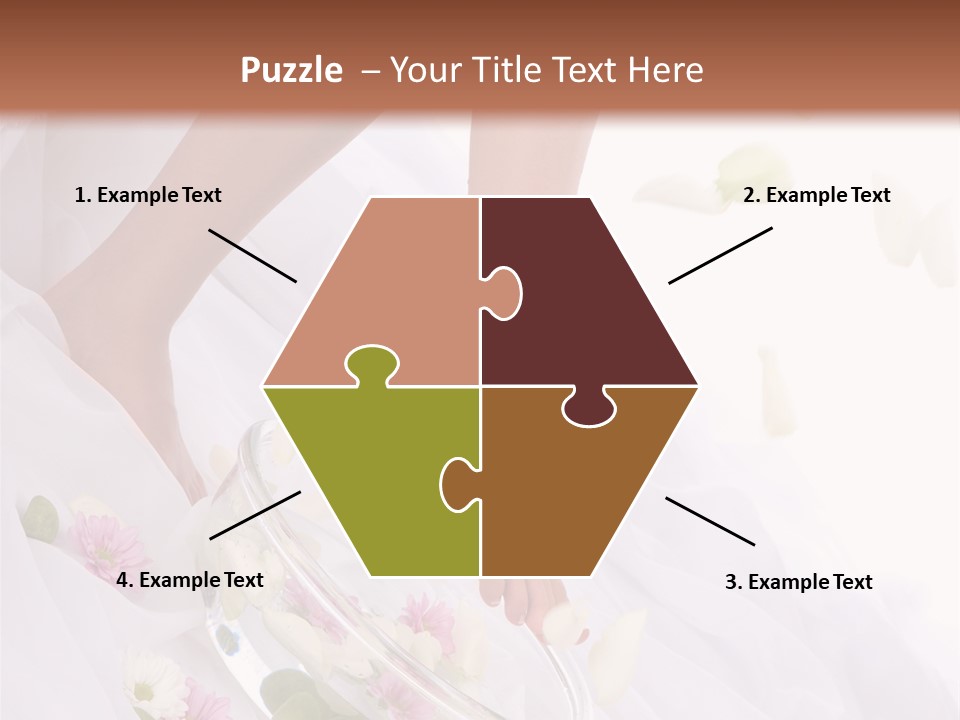 Relaxation Recovery Girl PowerPoint Template